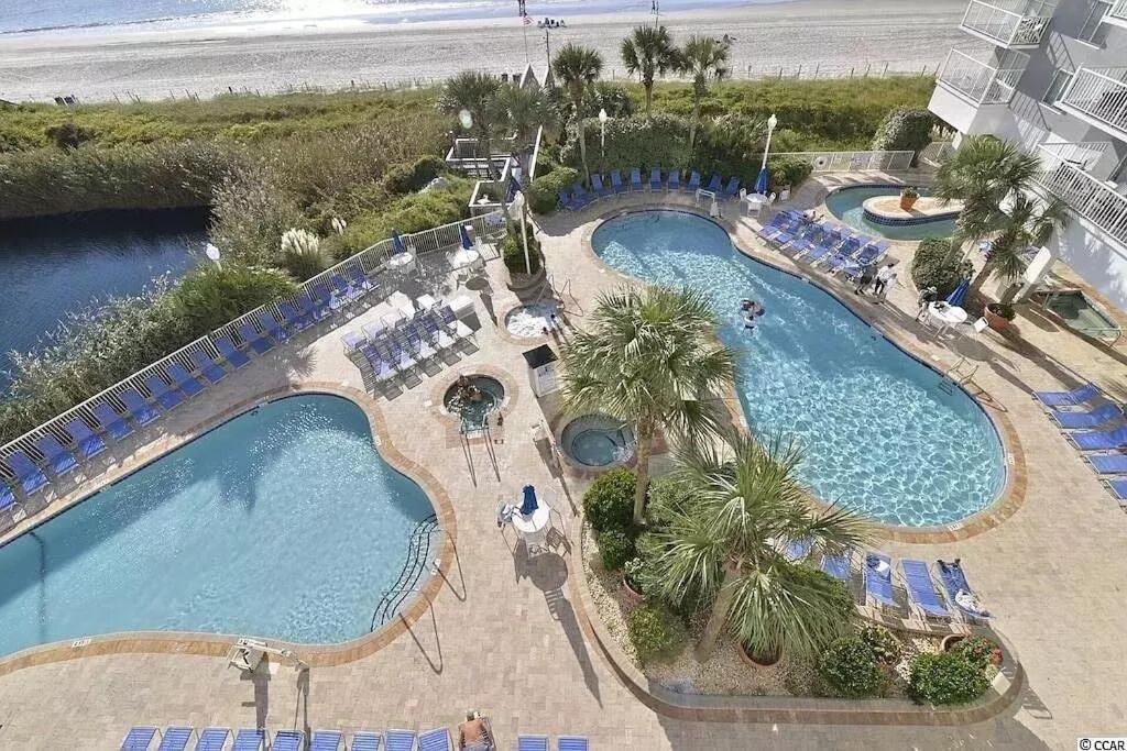 Direct Oceanfront- King Bedroom- Amazing Views/Pools/Hot Tubs/Beach Access/Golf Myrtle Beach Dış mekan fotoğraf
