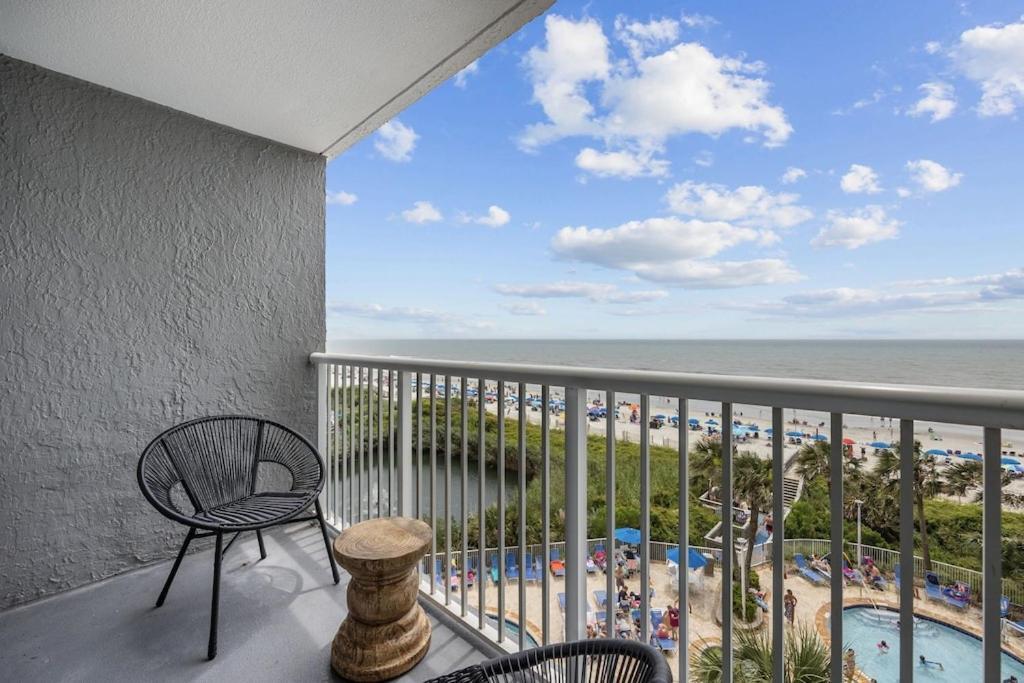 Direct Oceanfront- King Bedroom- Amazing Views/Pools/Hot Tubs/Beach Access/Golf Myrtle Beach Dış mekan fotoğraf